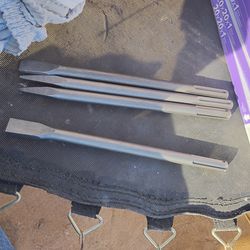 Rotary hammer chisel steel there's four of them