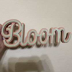 Word Art Wood Decor