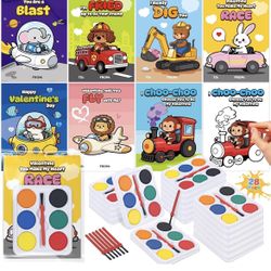 Kids Valentine Paint Set