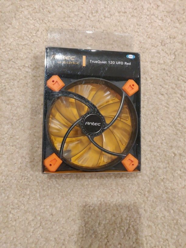 Antec ADVANCE True Quiet 120mm Case Fan UFO RED