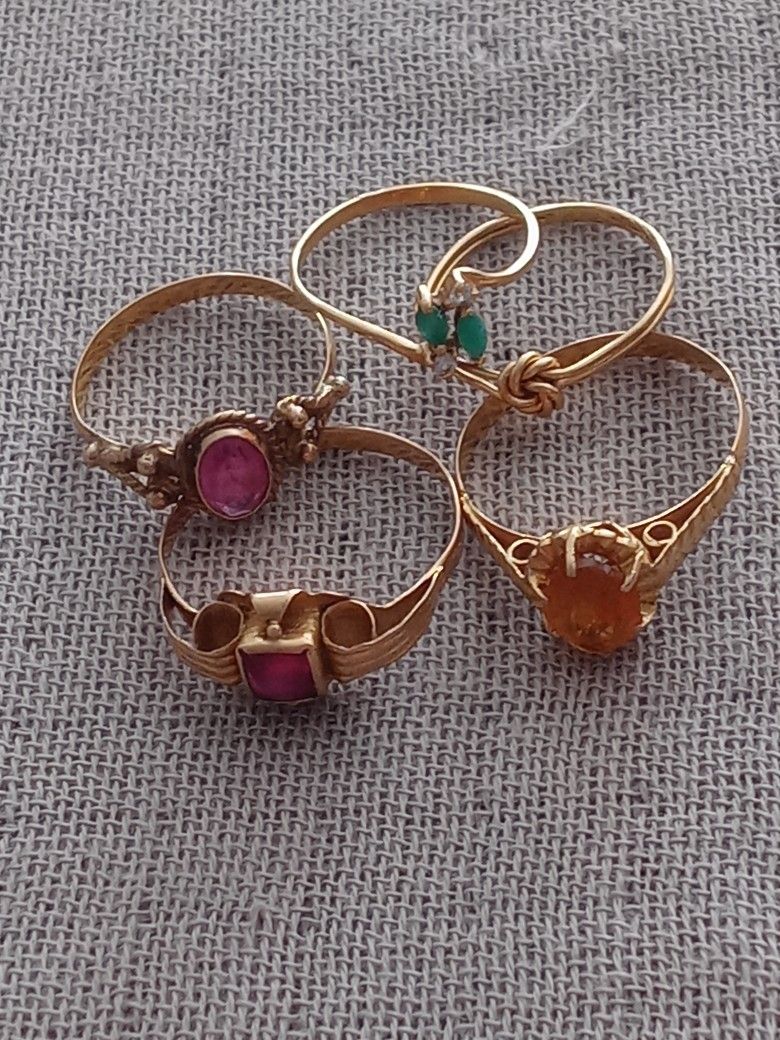 5- 19k Portuguese Gold Ring