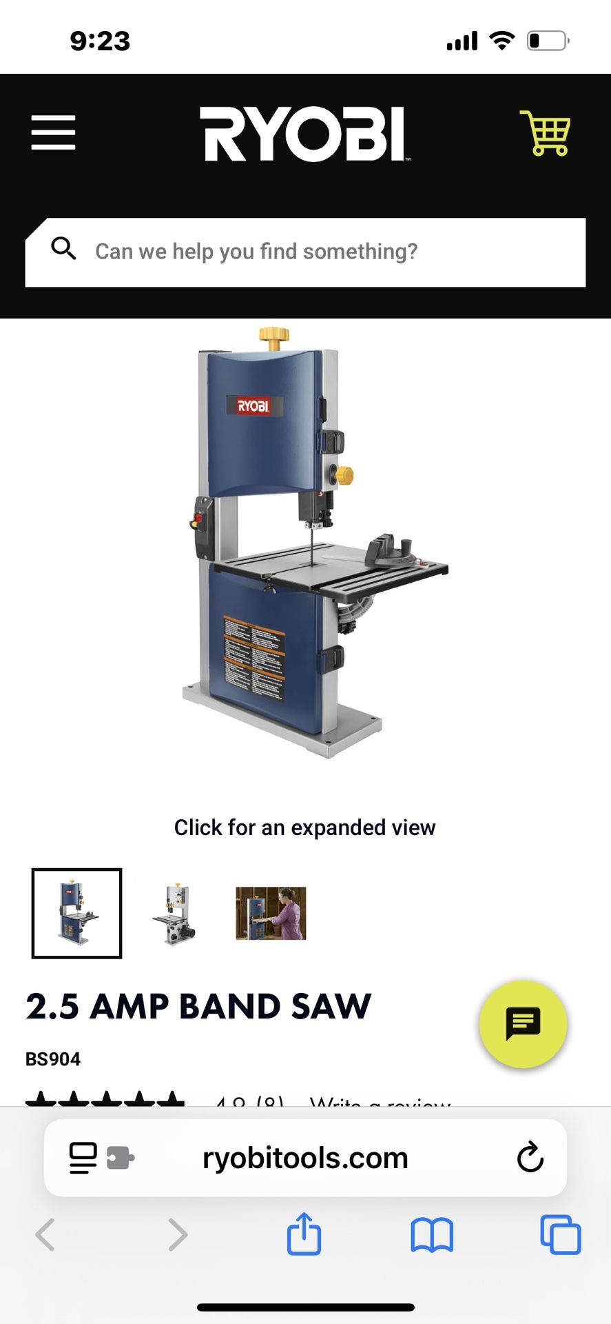 Ryobi Band Saw (make Offer)