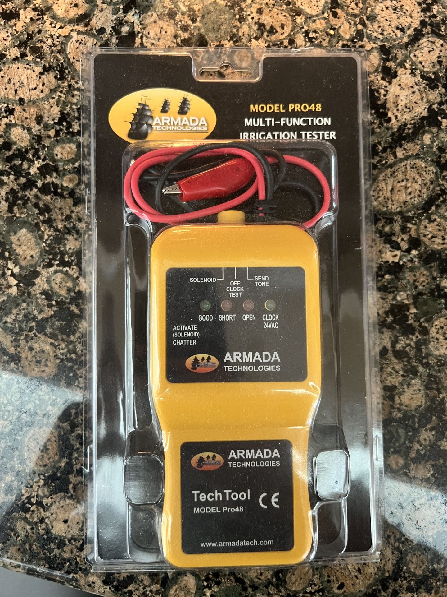 Armada Pro48 Sprinkler Solenoid and Clock Checker