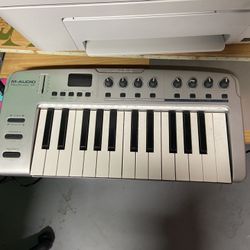 MIDI keyboard (M-Audio Keystudio 25)