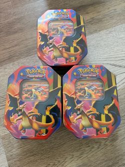 Pokemon Mega Charizard Y Tins