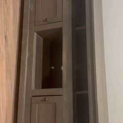 Brownish Grey Entertainment Center