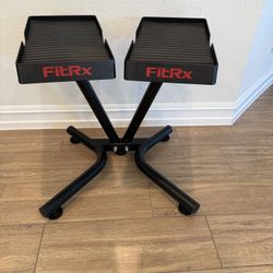 FitRx SmartRack Dumbbell Stand, Dumbbell Rack and Kettlebell Weight Rack Stand for Home Gym