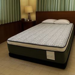 Full Size Mattress 14” Inches Thick Pillow Top. New From Factory. Available All Size. Same Day Delivery