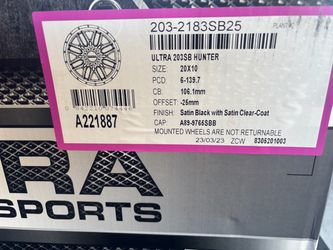 Ultra motor sport wheels