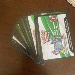 Pokémon TCG Online Code Lot (247)