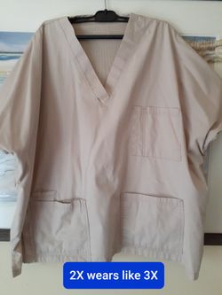 Women's Scrub top 2-3X