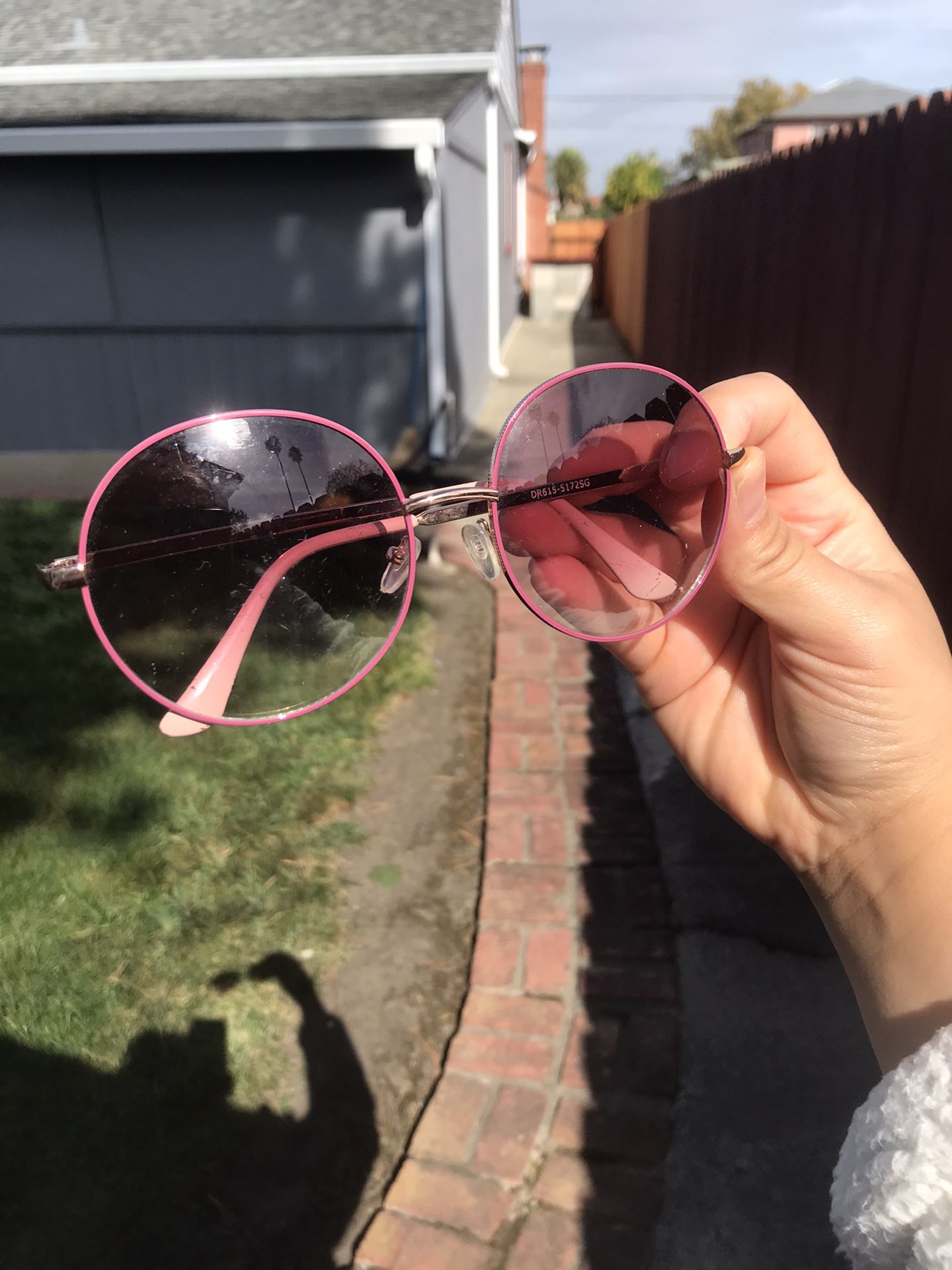 Rose Gold/Pink sunglasses
