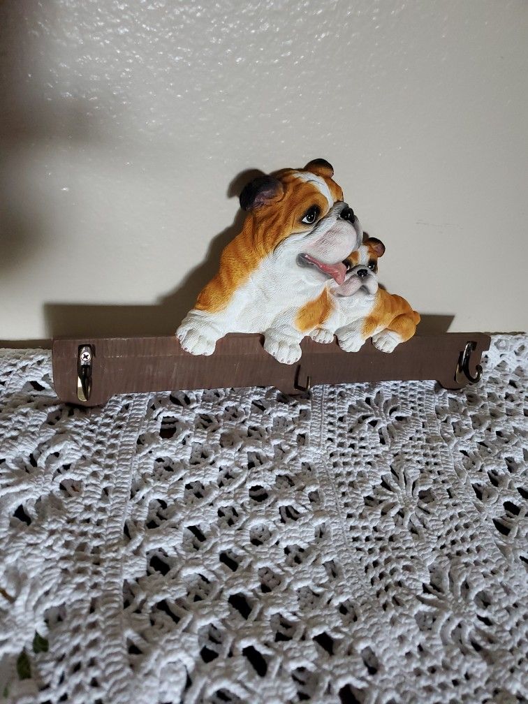 BULLDOG Pet Leash Rack Decor