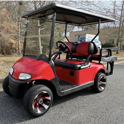 2019 EZGO RXV Red