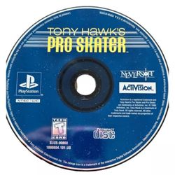 Tony Hawk's Pro Skater, PS1, PlayStation 1, Disc Only