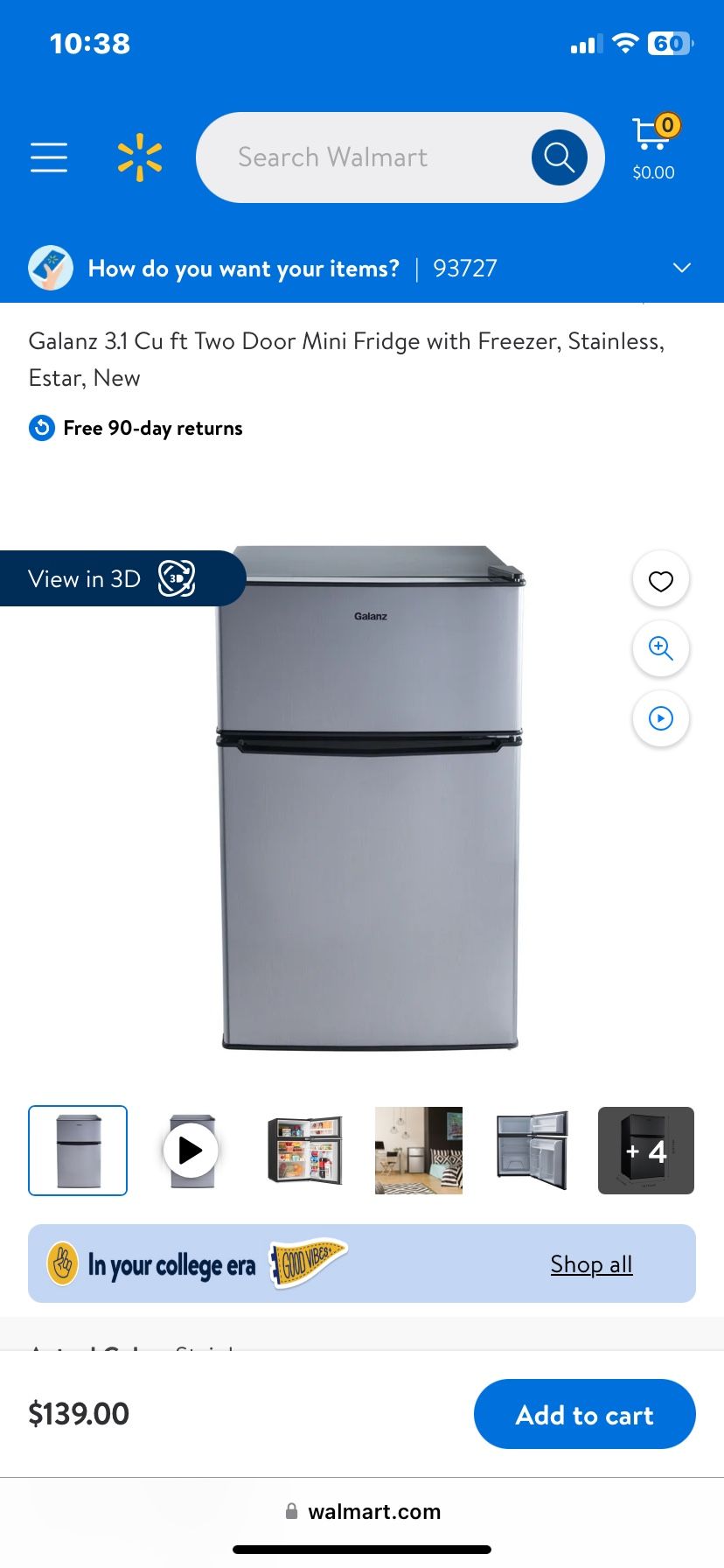 Galanz 3.1 Cu Ft
