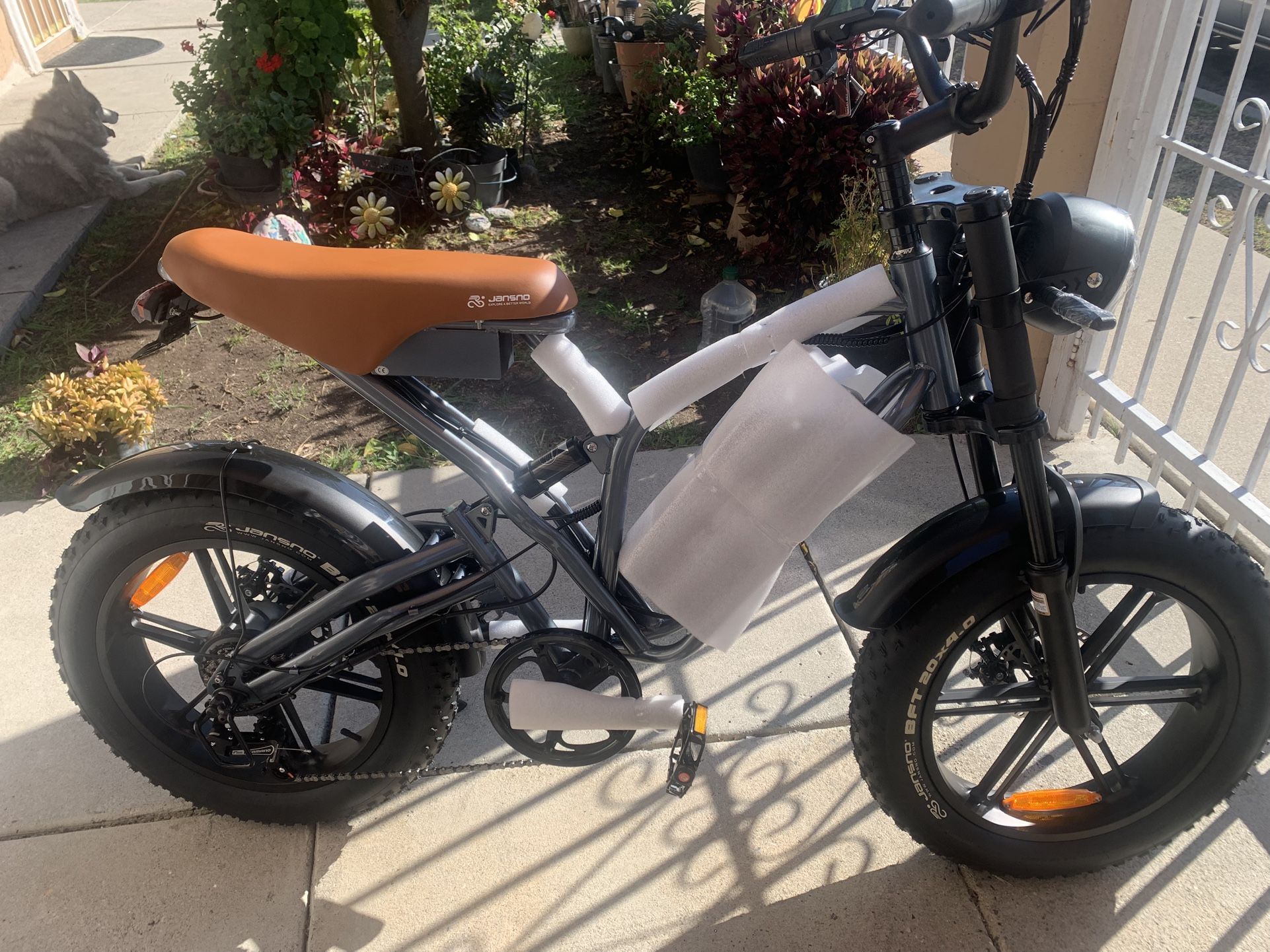 NEW JANSNO ELECTRIC BIKE