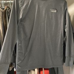 The North Face Long Sleeve Thermal Set Grey