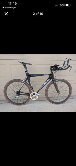 Guru Crono Carbon Fiber Triathlon Bike Medium 55cm