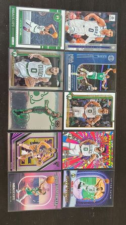 Jayson Tatum NBA Cards Lot