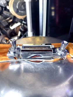 62 Impala Triple Chrome Engraved Radio Cover 