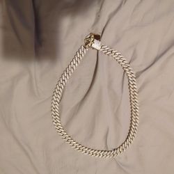 Nice Heavy Fake Gold And Diamond Chain