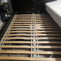 Queen Size Bed Frame With Mattress And Topper