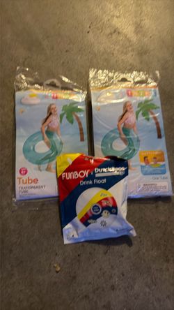 Pool Float Bundle – Tubes and Drink Float