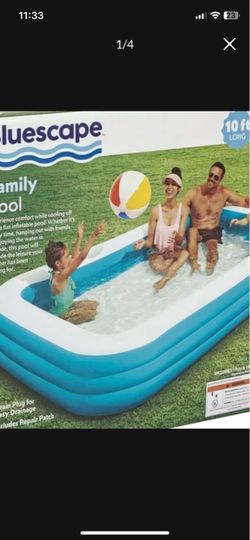 10 ft inflatable pool