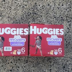 Huggies Little Movers Size 6