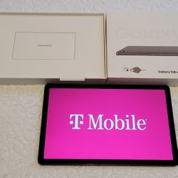 SAMSUNG GALAXY TAB A9 PLUS 64 GB WI-FI PLUS CELLULAR WITH EXTENSION FOR SD MEMORY CARD 11 INCHES.  TABLET IS WORKING WITH T-MOBILE AND METRO ONLY 
