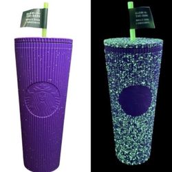 Halloween Glow In The Dark Starbucks Tumbler