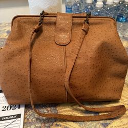 Tan Leather Purse