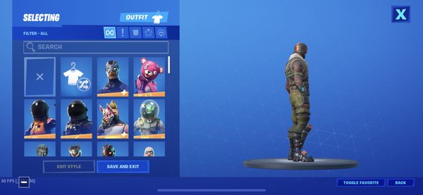 Aerial assault trooper account stacked with a lot of skins and pickaxe