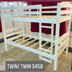 BUNK BEDS TWIN/TWIN 