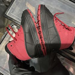 Nike Woodside Boots Kids 5C Leather Weatherproof