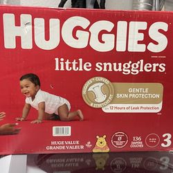 HUGGIES DIAPERS 