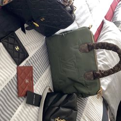 Louis Vuitton Bags, YSL, and Chanel 