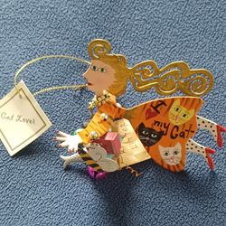 Crazy Cat Lady Ornament, New With Tag