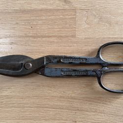 Vintage WISS Tin Snips Sheet Metal Shears Made in USA