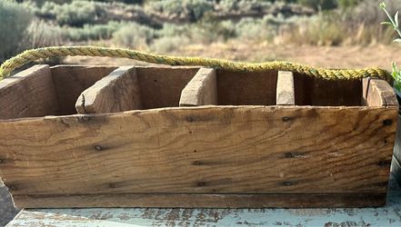 Vintage 4 Wooden Slot Box