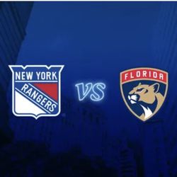 Florida Panthers v New York Rangers Home Game Number One