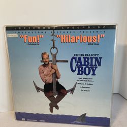 Cabin Boy Chris Elliott Laserdisc 