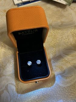 Satéur Moissanite Earrings