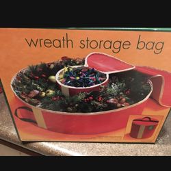 Wreath Storage Bag Container