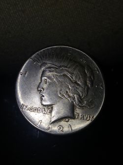 1921 Peace Dollar