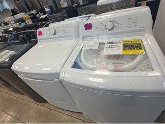 Samsung top load washer and gas dryer