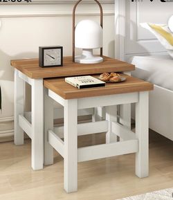 Farmhouse nesting tables
