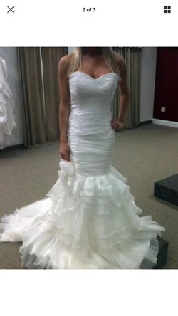 Maggie sottero size 6/8 swarovski rhinestones !!NEW!!