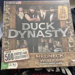 Duck Dynasty Board Game Sealed By Factory Manufacturers